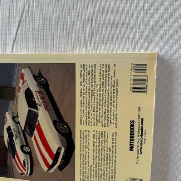 Muscle Car Camaro Softcover Book by Steve Statham - Picture 5 of 10